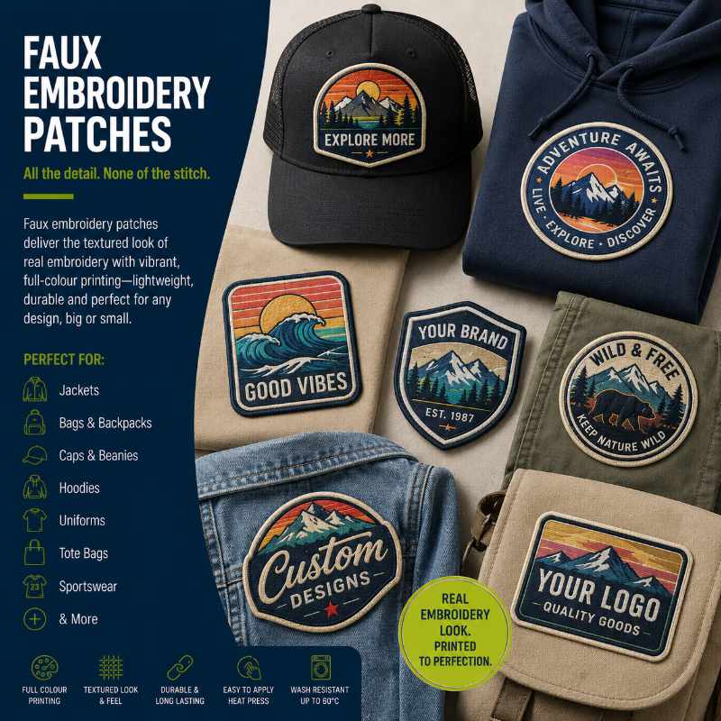 Faux Embroidery